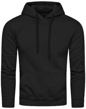 Bluza męska z kapturem czarna Recea - XXL