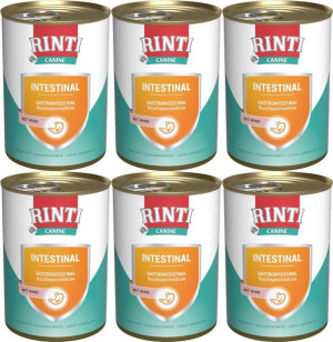 Rinti Canine Intestinal wołowina 6x400g