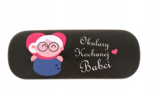V2 Etui Okulary Pokrowiec Prezent Dzień Babci Kol