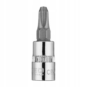 Końcówka wkrętakowa PH3 na nasadce 1/4" krótka 37mm bit NEO TOOLS 10-318