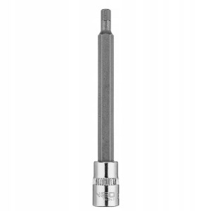 Końcówka sześciokątna H4 na nasadce 1/4" długa 87mm NEO TOOLS 10-329