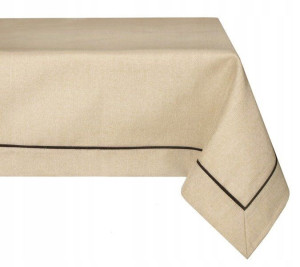 Obrus Stephani 150x260 Cappuccino+brąz