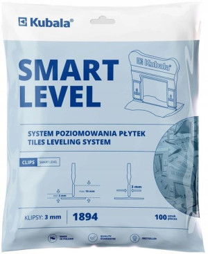 Smart level-klipsy 3mm Kubala