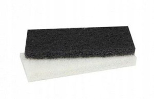 Włóknina biała i czarna 120x250mm (0361) KUBALA