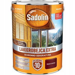 SADOLIN EXTRA Lakierobejca 5L Ciemny mahoń