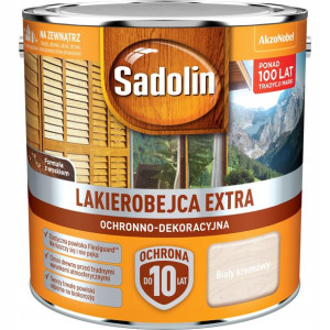 SADOLIN EXTRA Lakierobejca 2.5L Biały kremowy