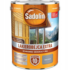 SADOLIN EXTRA Lakierobejca 5L Szary jasny