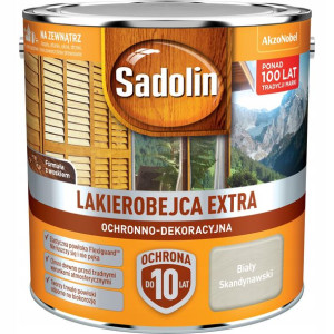 SADOLIN EXTRA Lakierobejca 2.5L Biały skandynawski