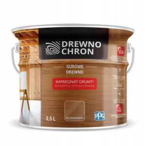 Drewnochron Impregnat Grunt Bezbarwny 2.5L