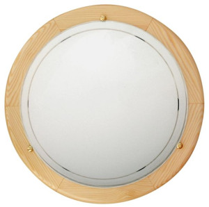 Plafon Candellux 1030 13-32259 naturalne drewno