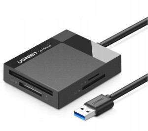 Ugreen 30333 Adapter Czytnik Kart Sd Micro Cf Tf Usb 3.0