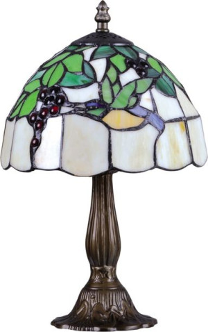 Lampa stołowa vintage ptak jedzący owoce Kaja TECO K-G08789