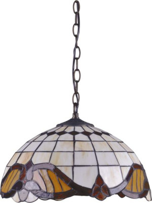 Lampa wisząca witrażowa wielokolorowa Kaja WITRAŻ K-P161122