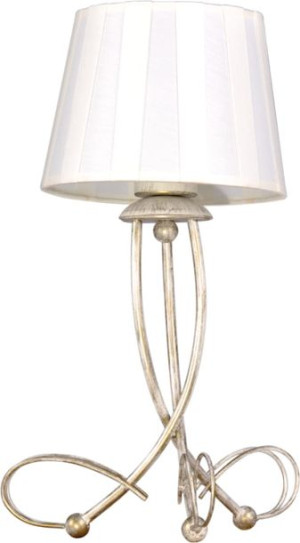 Lampa stołowa nocna klasyczna biała E27 Kaja SOFIA K-4083