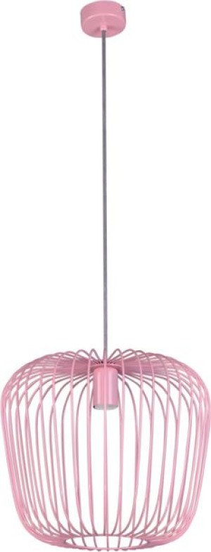 Lampa wisząca nowoczesna różowa druciana Kaja EDEN K-4101