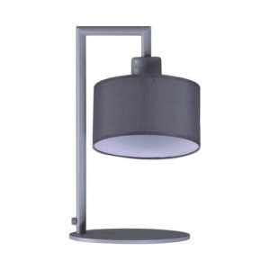 Lampa stołowa szara z podstawką Kaja SIMONE GRAY K-4342