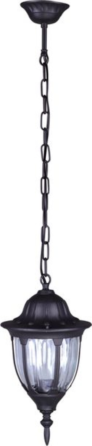 Lampa ogrodowa wisząca latarnia czarna Kaja VASCO K-5007H/N