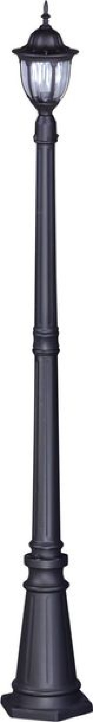 Lampa ogrodowa złota latarnia uliczna Kaja LOZANA K-7007B/1N CZARNY
