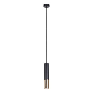 Lampa wisząca nowoczesna czarna tuba Kaja ASTINA  K-4870