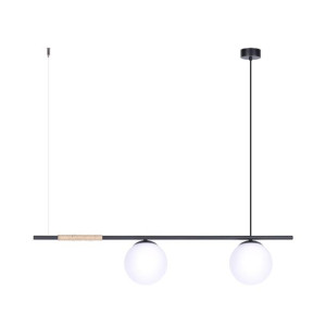 Lampa wisząca szklany klosz LED Kaja TAMBO boho   K-4951