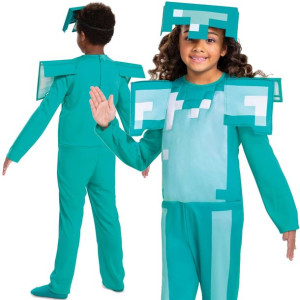 Kostium Minecraft Strój karnawałowy Armor 127-136 cm 7-8 lat