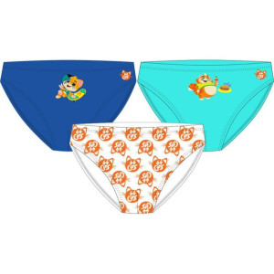 Majtki slipki chłopięce 3-pak Cats44 122/128
