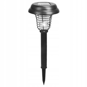 Solarna lampa OWADOBÓJCZA na komary muchy na kolcu