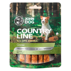 JOHN DOG Country Sticks Goose Gęś 70g paluszki dla psa