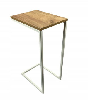 Stolik pomocnik 72cm biały pod laptop pomocniczy kawowy boczny