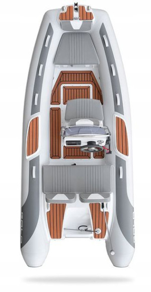 Łódź Rib Gala Viking V420 Alumiunium Black