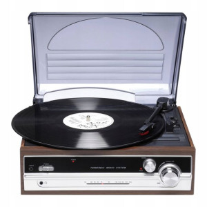 Gramofon Retro Radio FM AUX