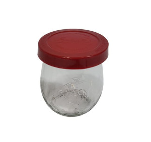 Zestaw Słoików Pojemność 220 ml śr 60 mm 12 szt + Silikonowe wieka
