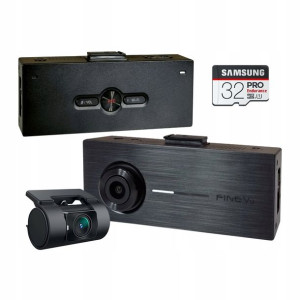 Rejestrator FineVu GX33 2xFHD WiFi GPS Ai radary