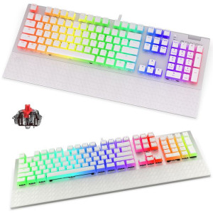 ENDORFY Omnis Onyx White Pudding Kailh Red RGB klawiatura