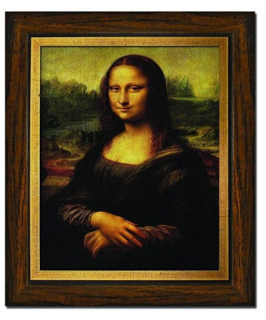 Obraz na płótnie 27x32cm Leonardo da Vinci Mona Lisa