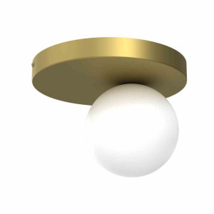Lampa sufitowa plafon LED Milagro BIBIONE MLP8394 biały / złoty