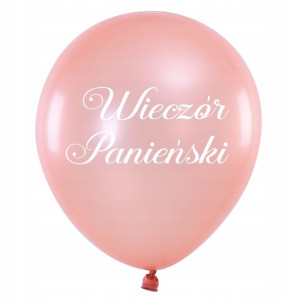 Balony Wieczór Panieński 12 cali rose gold 10 szt.