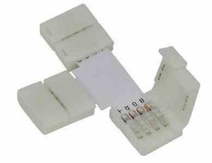 Złączka łącznik do pasków taśm LED RGB 10mm Eko-light EKPZ050