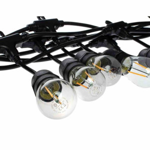 Girlanda lampki ogrodowe LED Eko-light 10m EKO6925 czarny