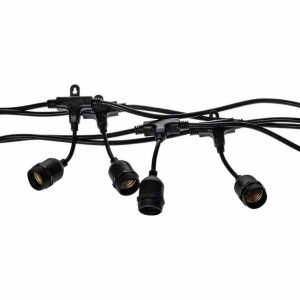 Girlanda lampki ogrodowe LED Eko-light 15m EKO6932 czarny
