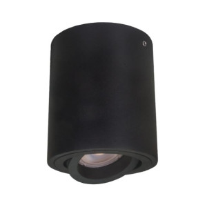 Oprawa natynkowa Lucia Italux GU10 czarna ruchoma IT8004R1-BK