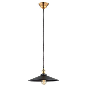 Kinkiet lampa Italux Verda LED industrialny czarny MDM-3458/1L BK+GD