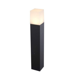 Oprawa Ogrodowa V-TAC GU10 Słupek Kwadrat Aluminium Czarny IP54 VT-7614