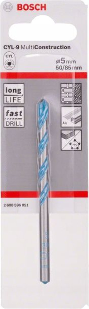 Bosch Wiertło Multiconstruction 5*85mm