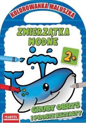 Kolorowanka maluszka. Zwierzątka wodne praca zbiorowa