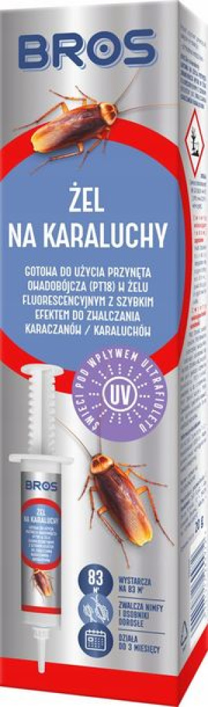 Bros Żel Na Karaluchy Prusaki Karaczany Nimfy 20g