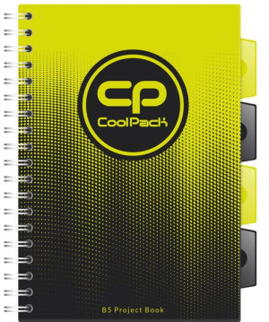 Kołozeszyt B5 100k Gradient lemon 04798 CoolPack