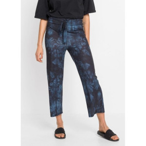 Bonprix Spodnie Capri Z Batikowym Wzorem 40-42 934393