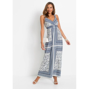 Kopertowa Sukienka Maxi Ze Wzorem 40-42 946041