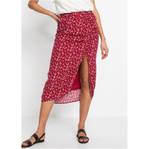 Spódnica Midi W Kwiaty Z Rozcięciem 40-42 924076
